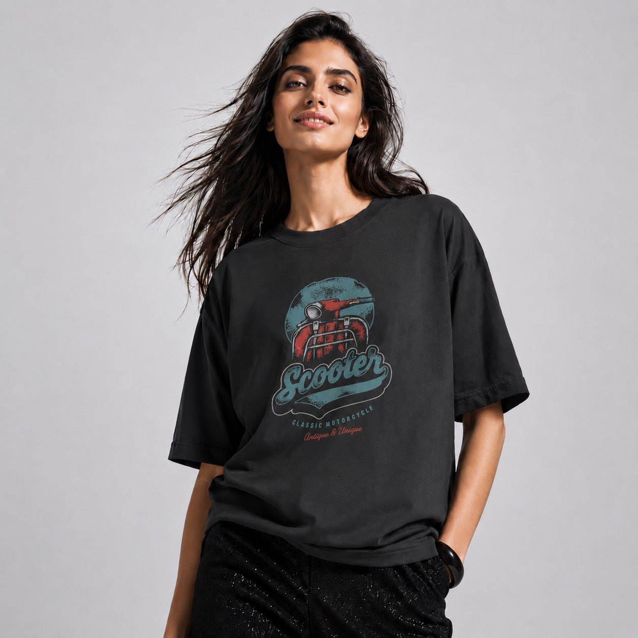 Scooter Women's Loose Fit Classic T-Shirt