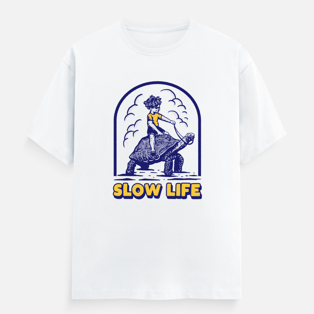 Slow Life Men's Regular Fit T-Shirt