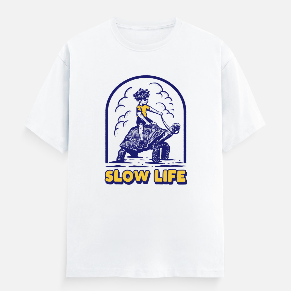 Slow Life Men's Regular Fit T-Shirt
