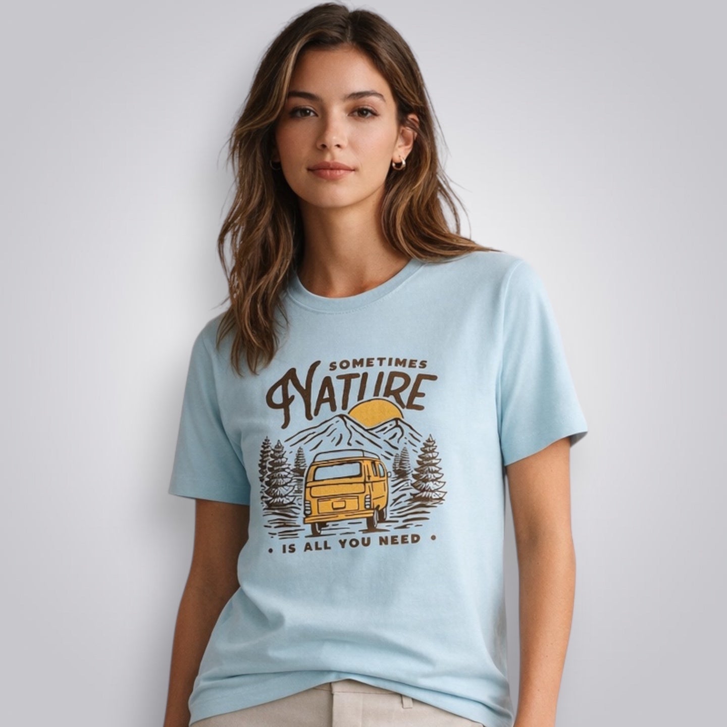 Sometimes Nature Is All You Need Women's Boyfriend Fit T-Shirt