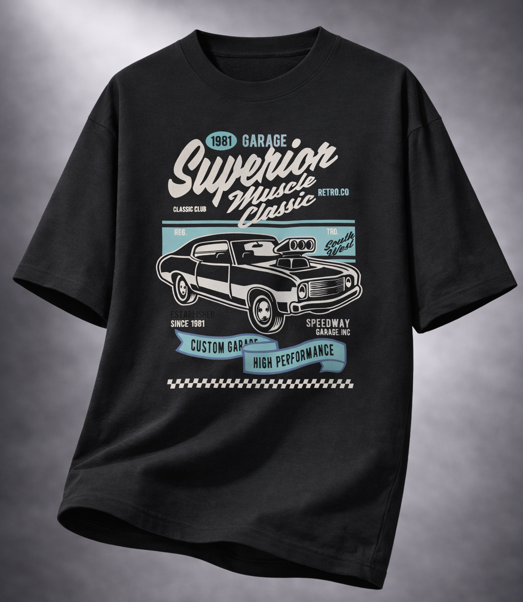 Superior Muscle Loose Men's Fit Classic T-Shirt