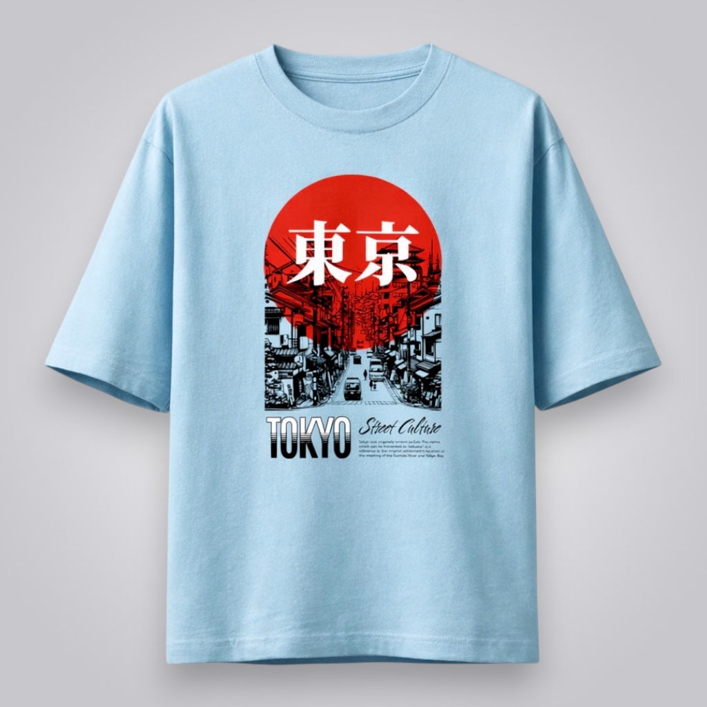Tokyo Street Culture Men's Loose Fit Classic T-Shirt