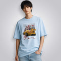 Tokyo Route Men's Premium French Terry Oversized Tee