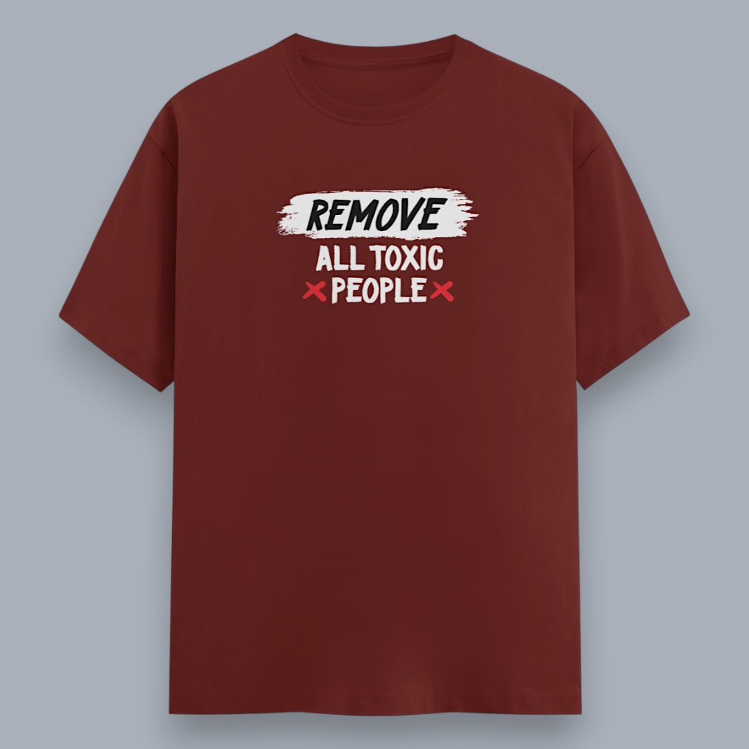 Remove All Toxic People Men's Regular Fit T-Shirt