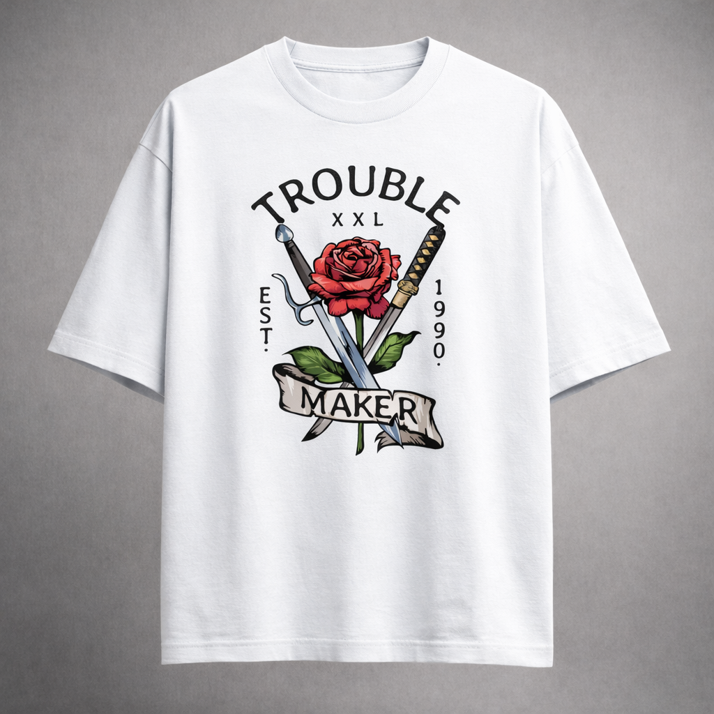 Troublemaker Women's Loose Fit Classic T-Shirt