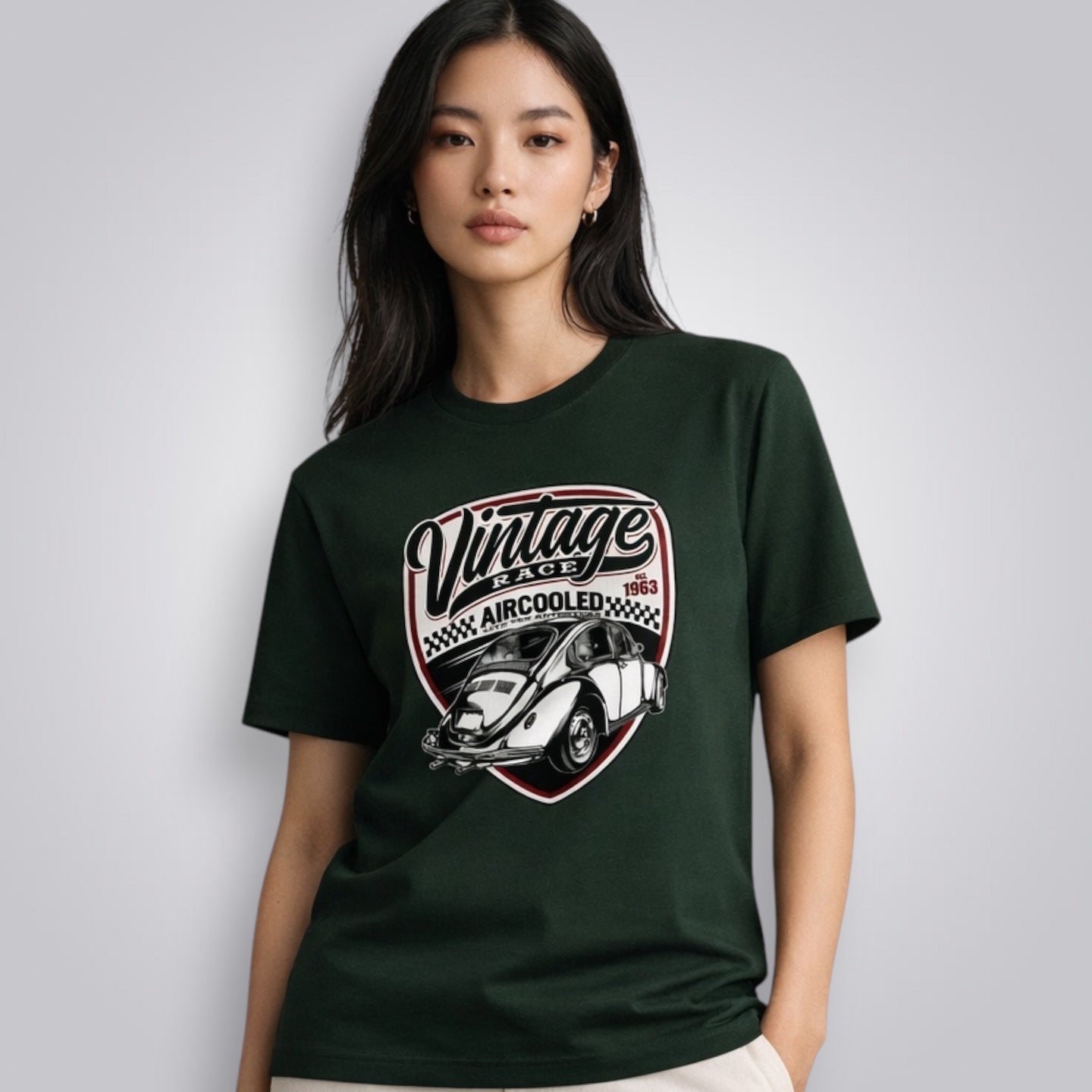 Vintage Race Aircooled Women's Boyfriend Fit T-Shirt