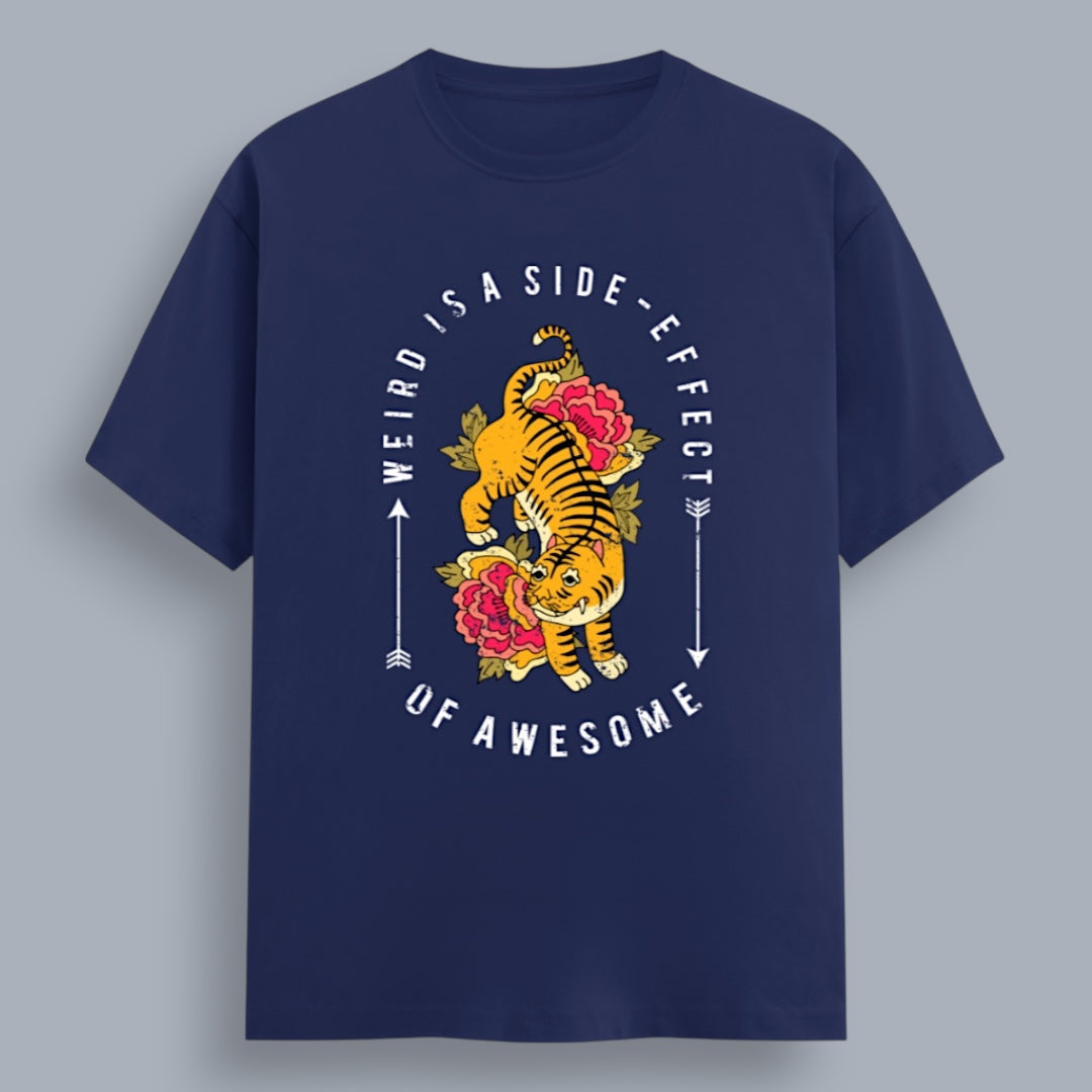 Weird Is A Side Effect Of Awesome Women's Boyfriend Fit T-Shirt