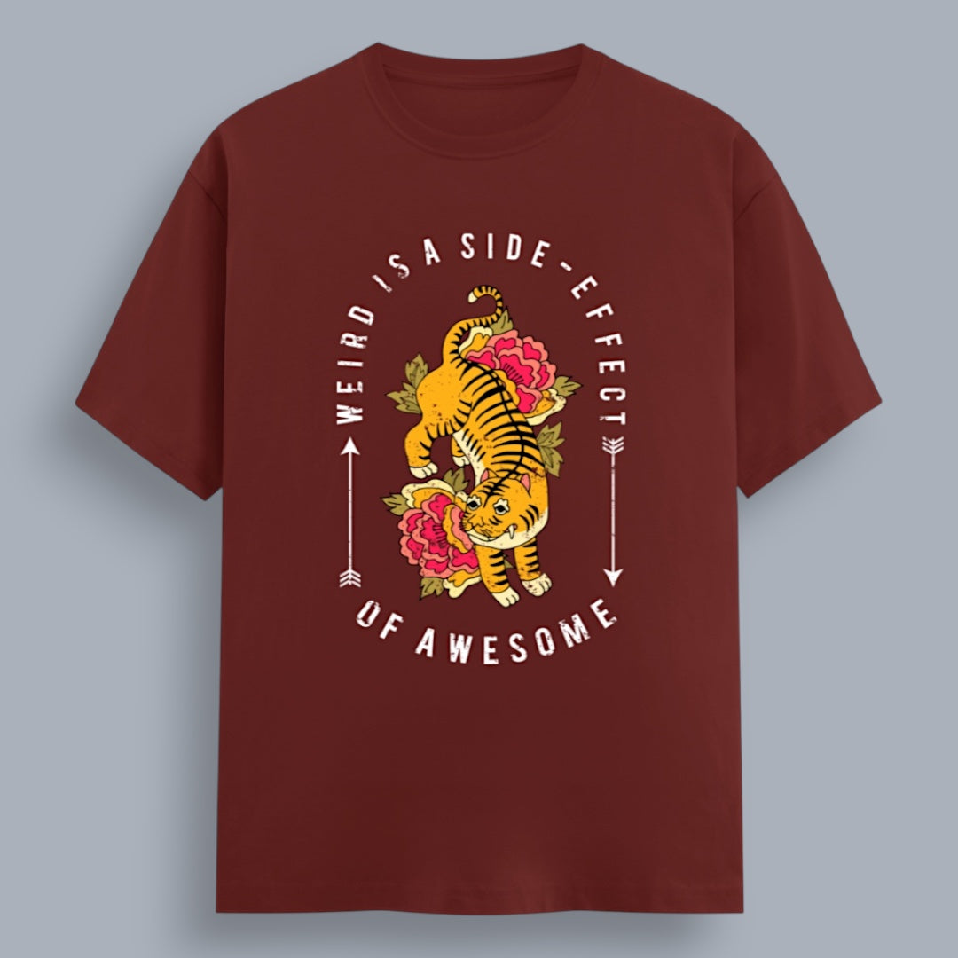 Weird Is A Side Effect Of Awesome Women's Boyfriend Fit T-Shirt