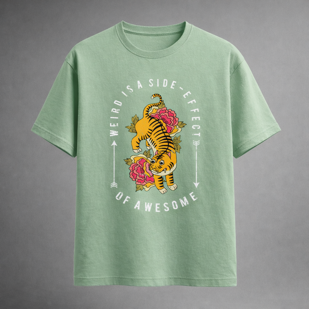 Weird Is A Side Effect Of Awesome Women's Boyfriend Fit T-Shirt