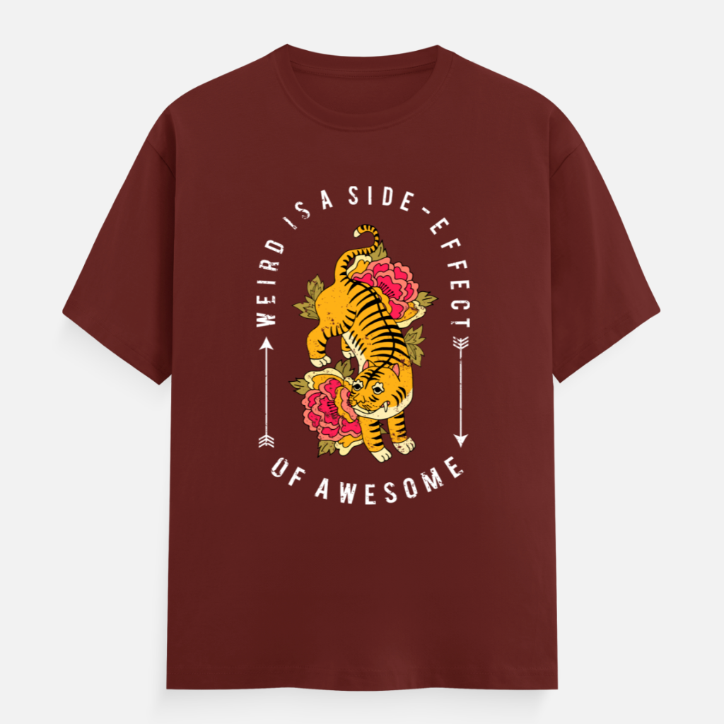 Weird Is A Side Effect Of Awesome Women's Boyfriend Fit T-Shirt