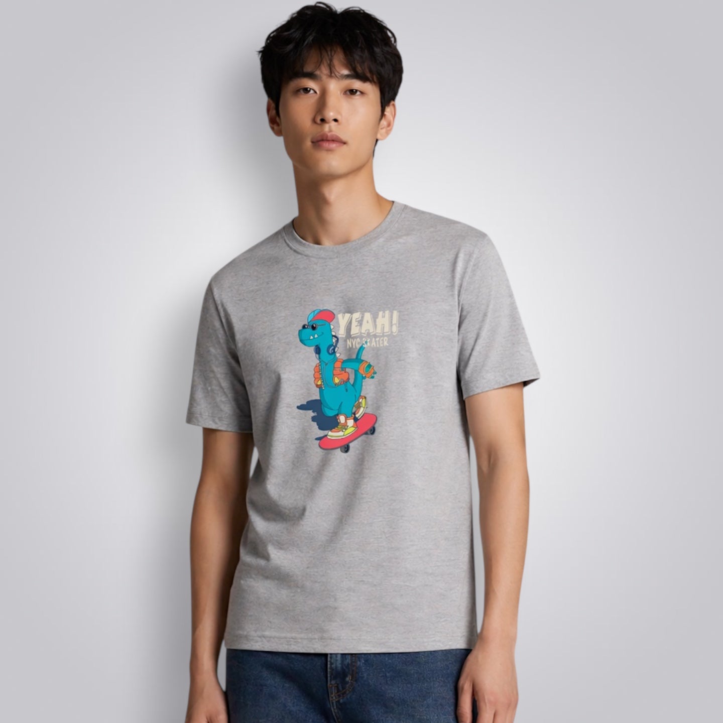 Yeah NYC Skater Men's Regular Fit T-Shirt
