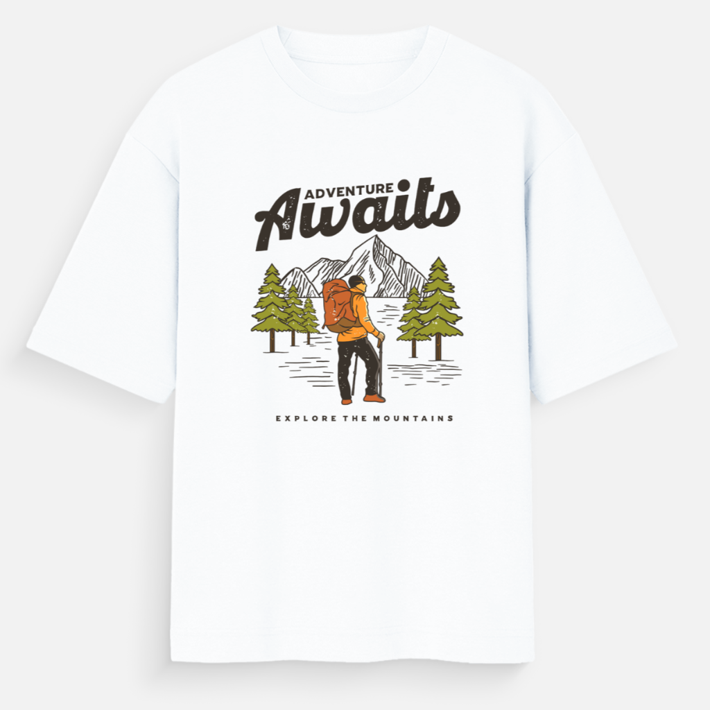 Adventure Awaits Men's Loose Fit Standard T-Shirt
