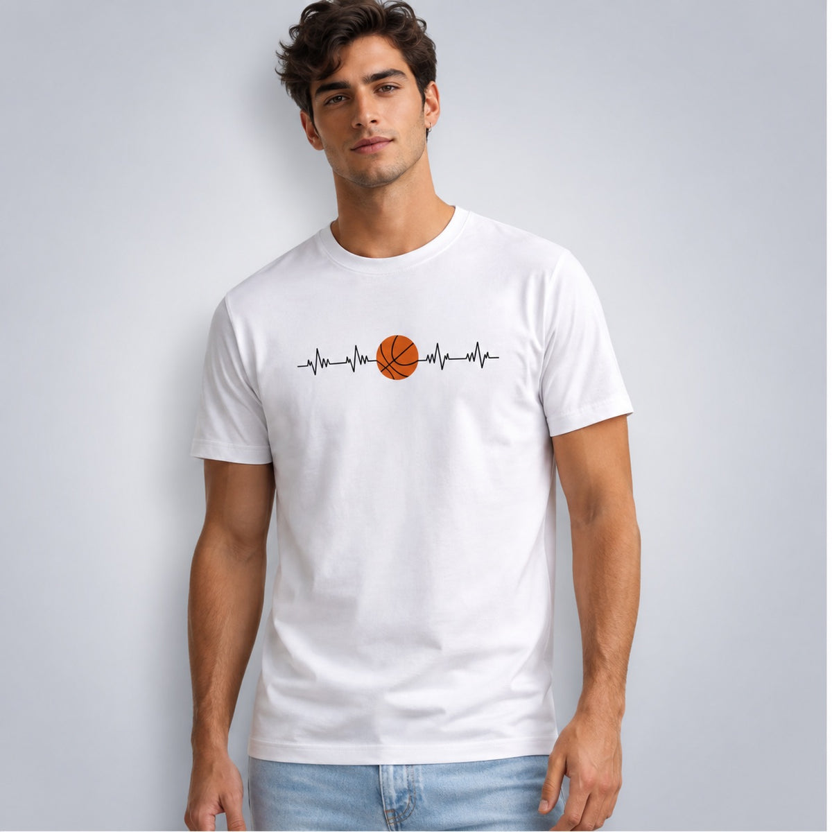 Basketball Beat Men's Regular Fit T-Shirt