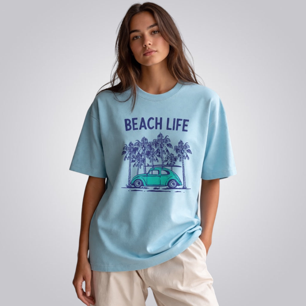 Beach Life Unisex Loose Fit Classic T-Shirt