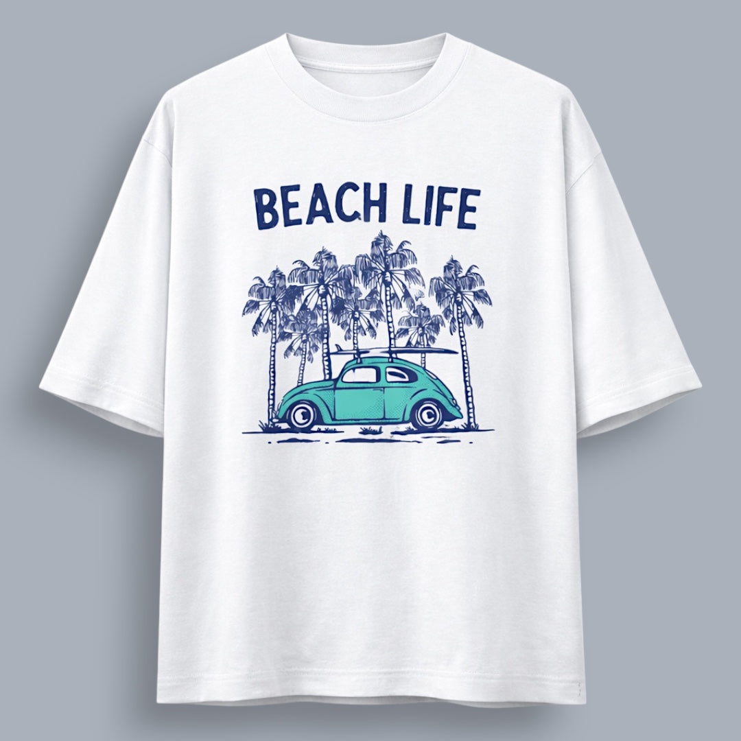 Beach Life Unisex Loose Fit Classic T-Shirt