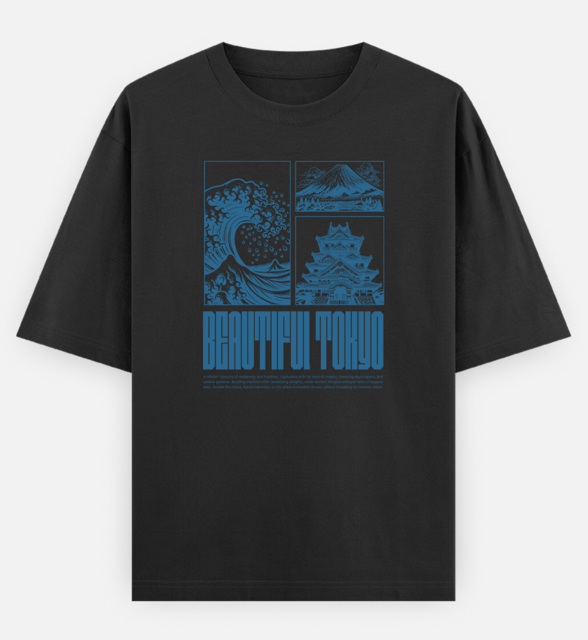 Beautiful Tokyo Men's Loose Fit Classic T-Shirt