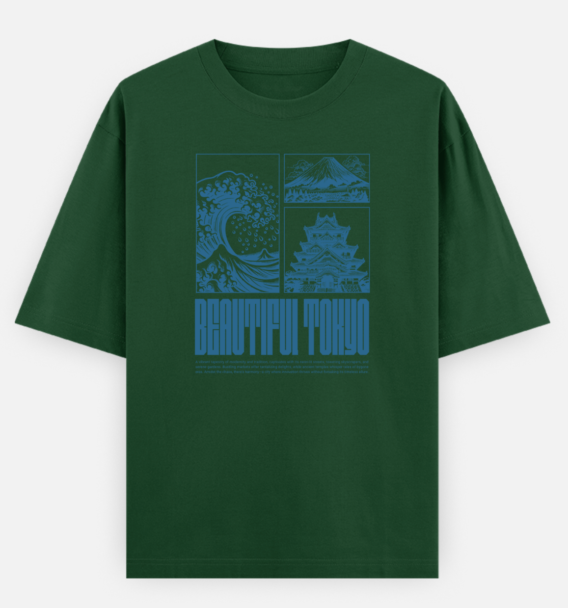 Beautiful Tokyo Men's Loose Fit Classic T-Shirt