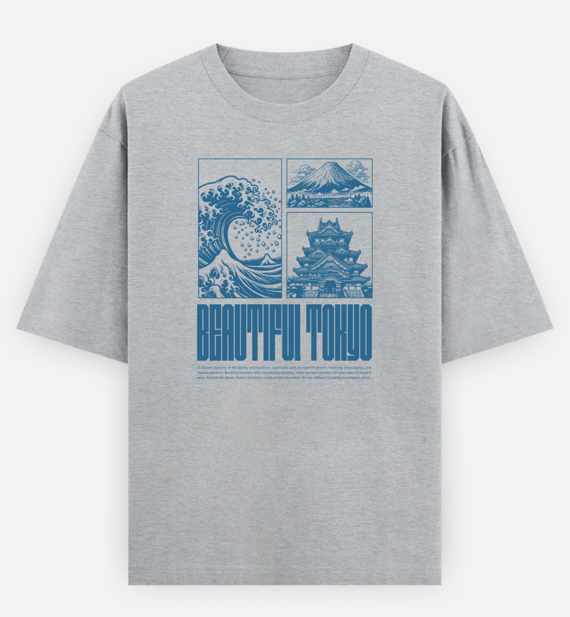 Beautiful Tokyo Men's Loose Fit Classic T-Shirt