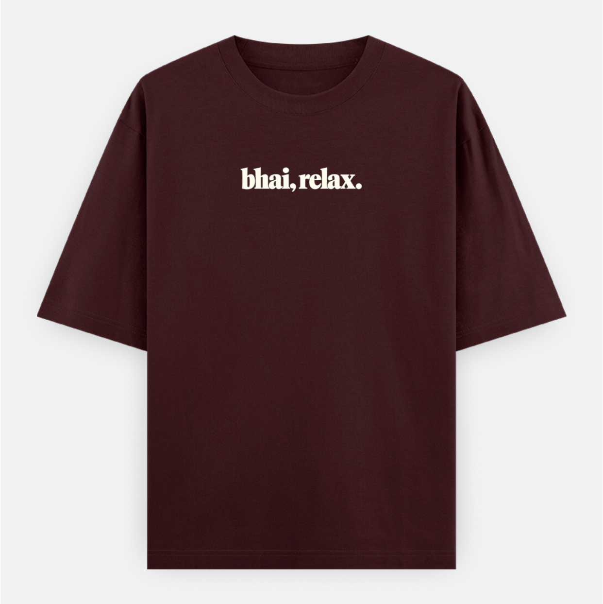 Bhai, Relax Men's Loose Fit Classic T-Shirt