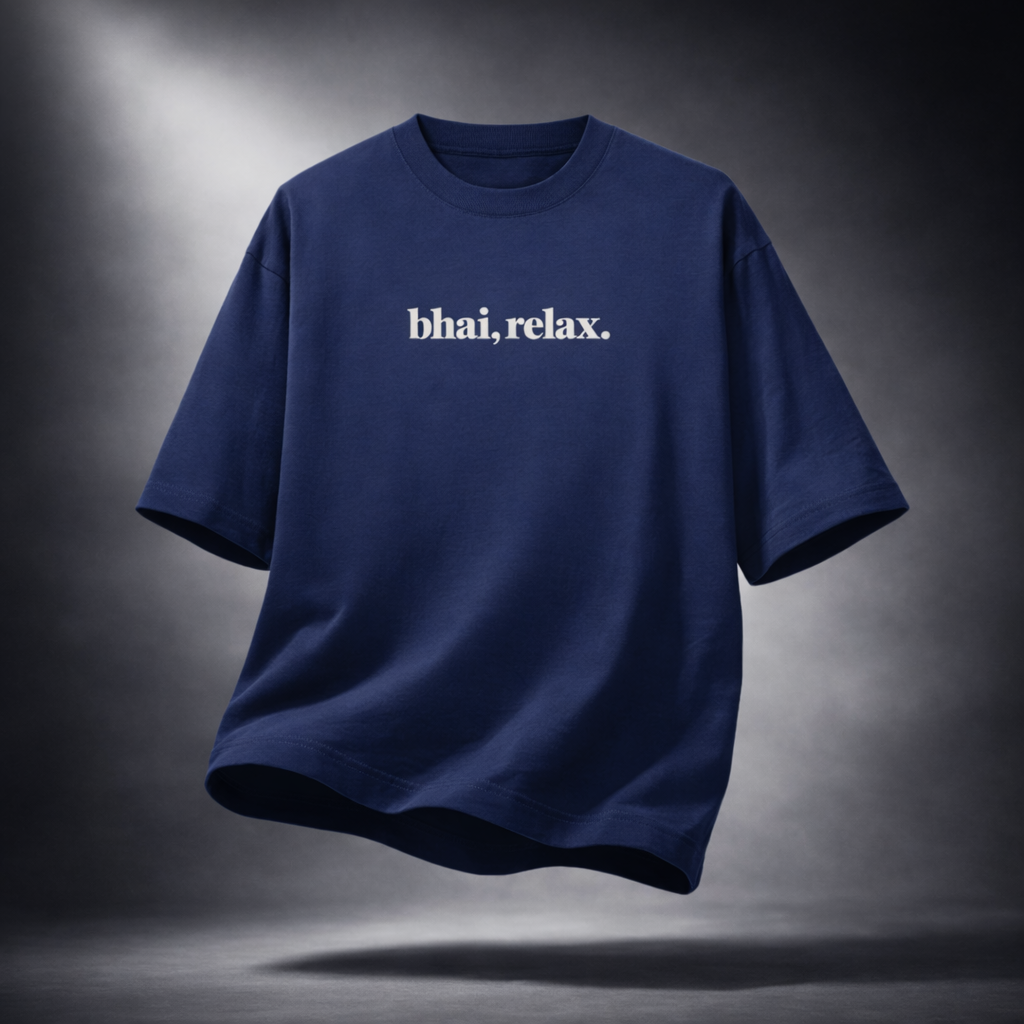 Bhai, Relax Men's Loose Fit Classic T-Shirt