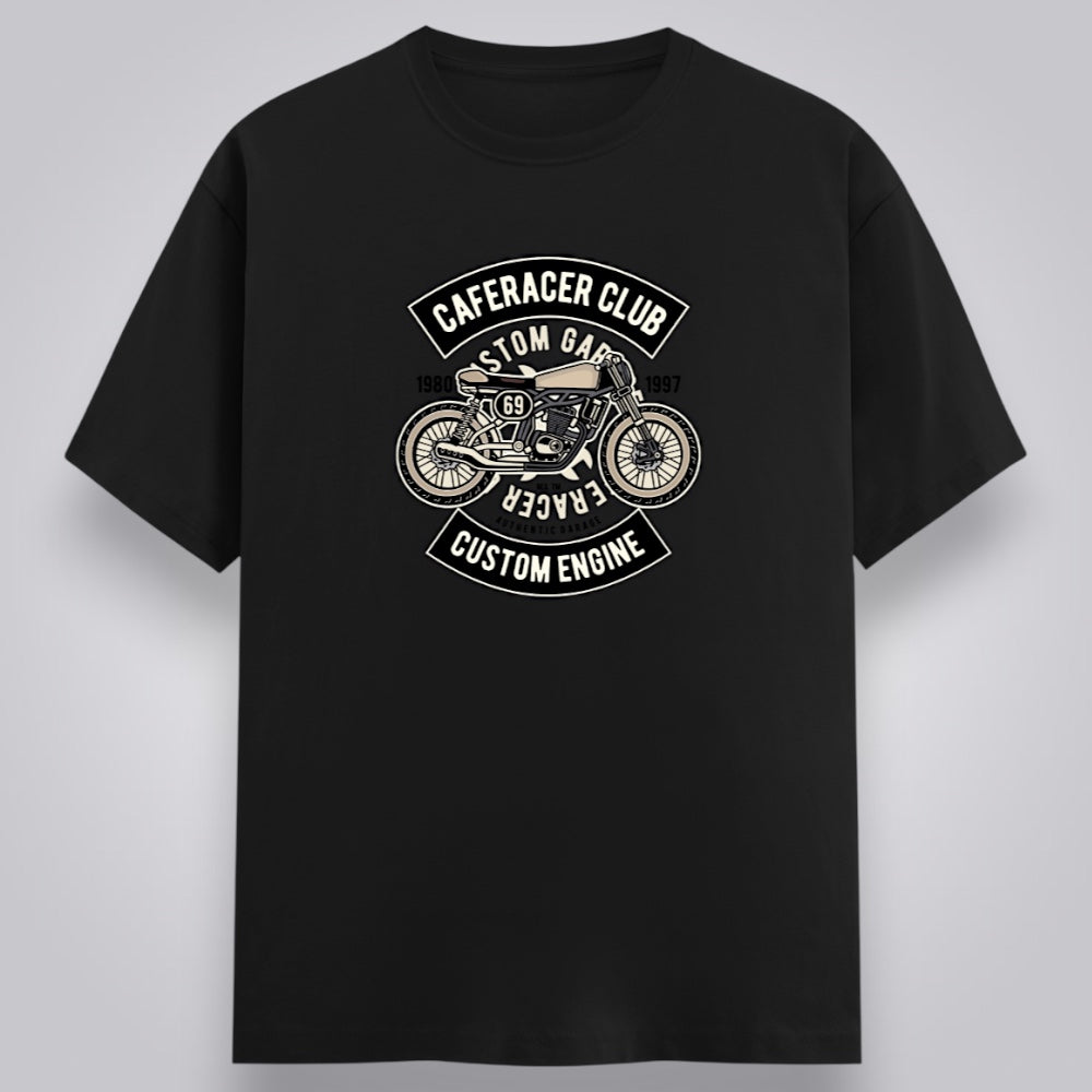 Caferacer Club Men's Regular Fit T-Shirt