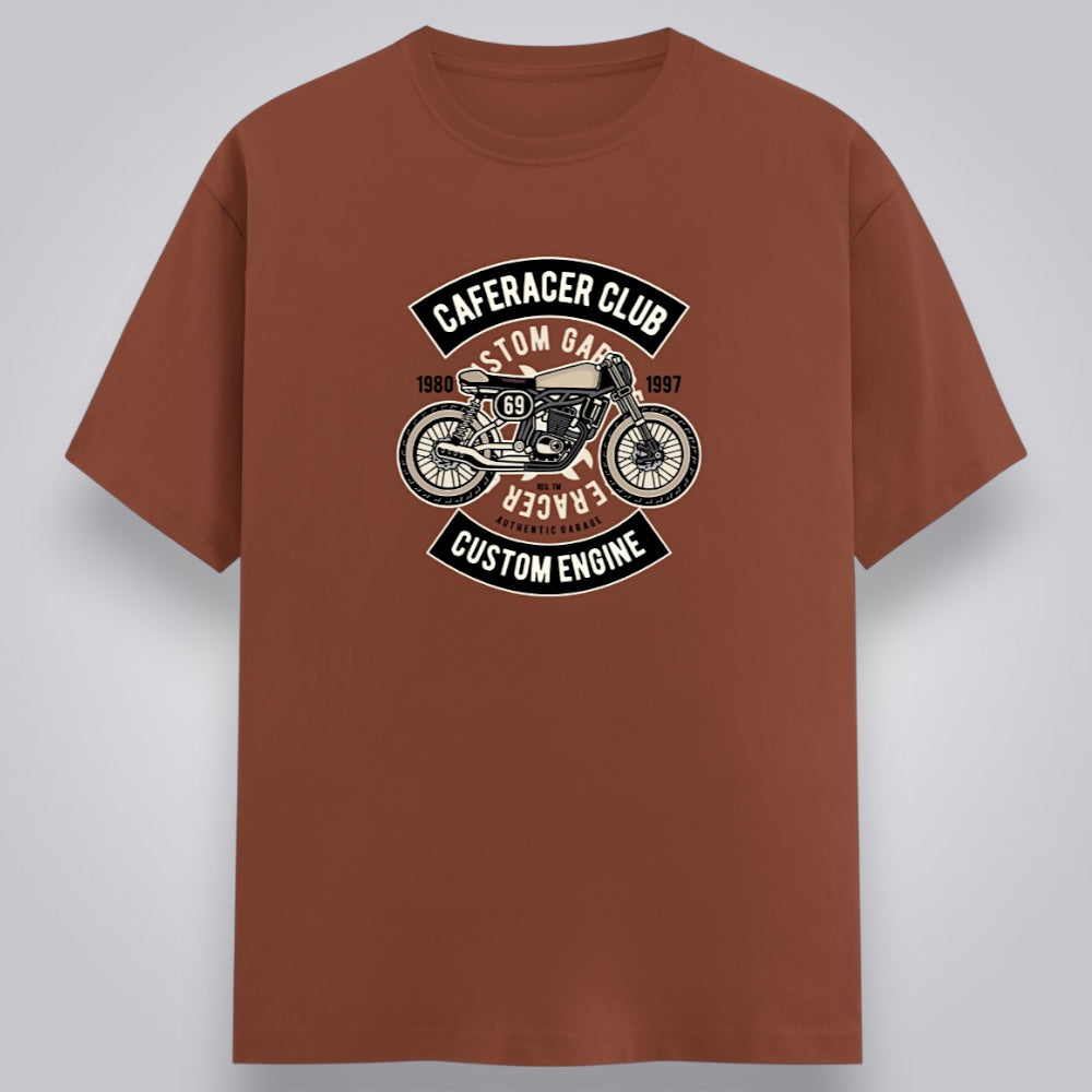 Caferacer Club Men's Regular Fit T-Shirt