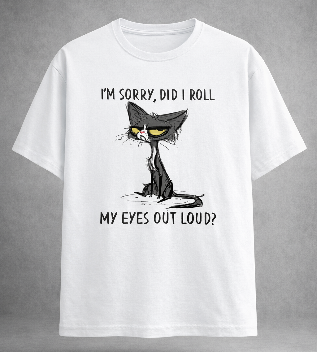 Did I Roll My Eyes Out Loud Women's Boyfriend Fit T-Shirt