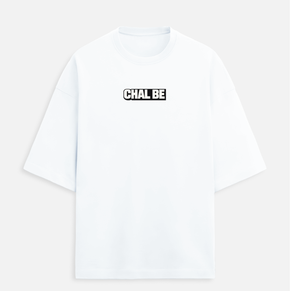Chal Be Unisex Terry Oversized Tee
