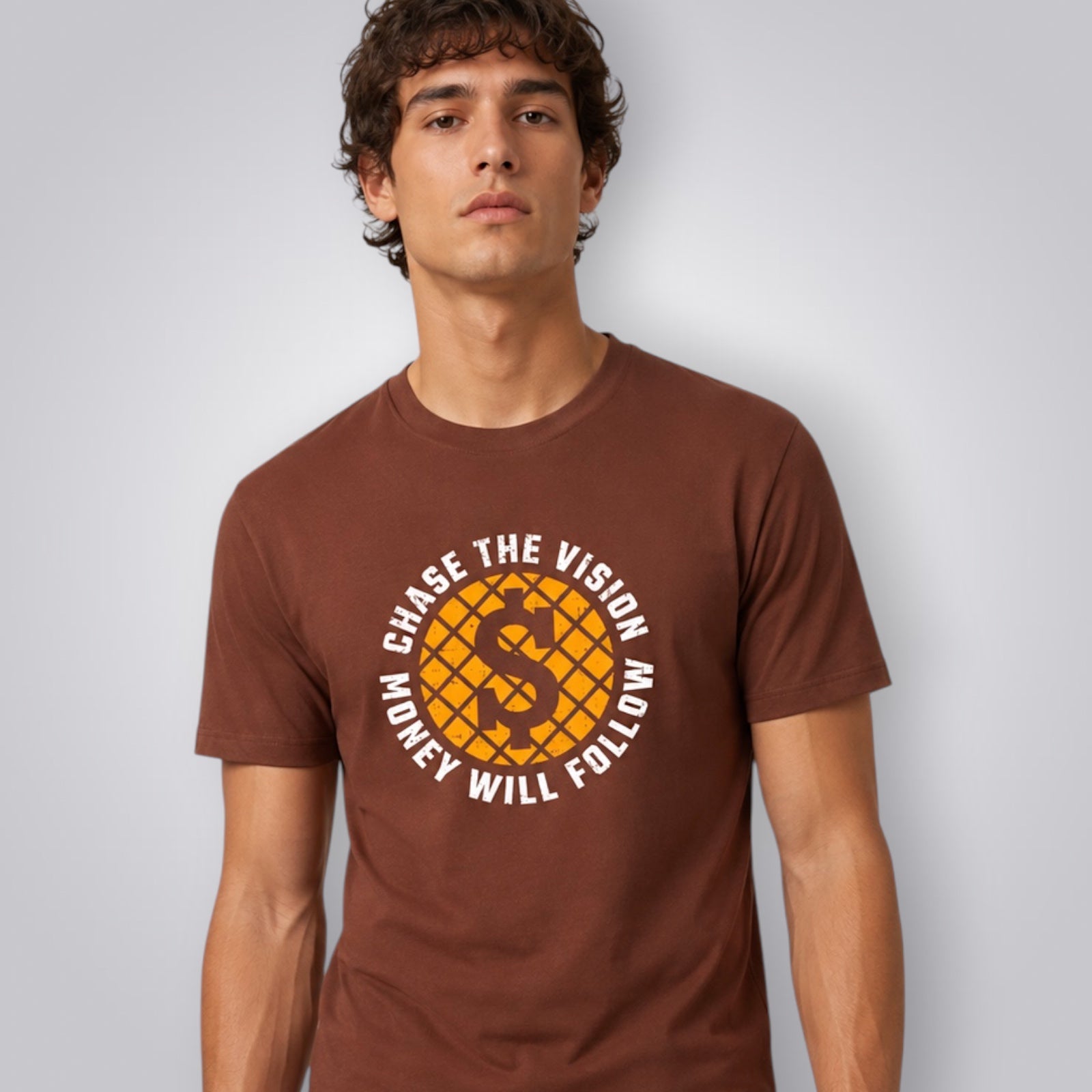 Chase The Vision Money Will Follow Men's Regular Fit T-Shirt