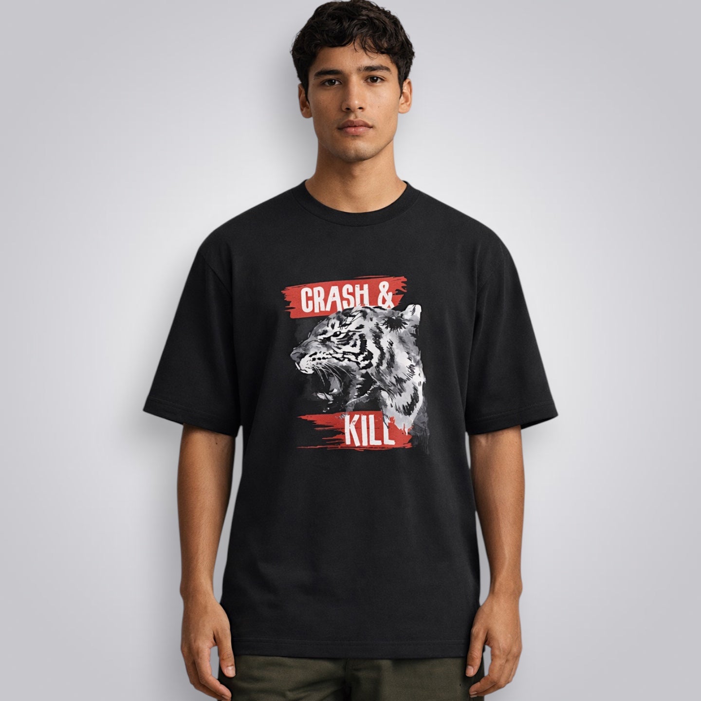 Crash & Kill Men's Loose Fit Standard T-Shirt