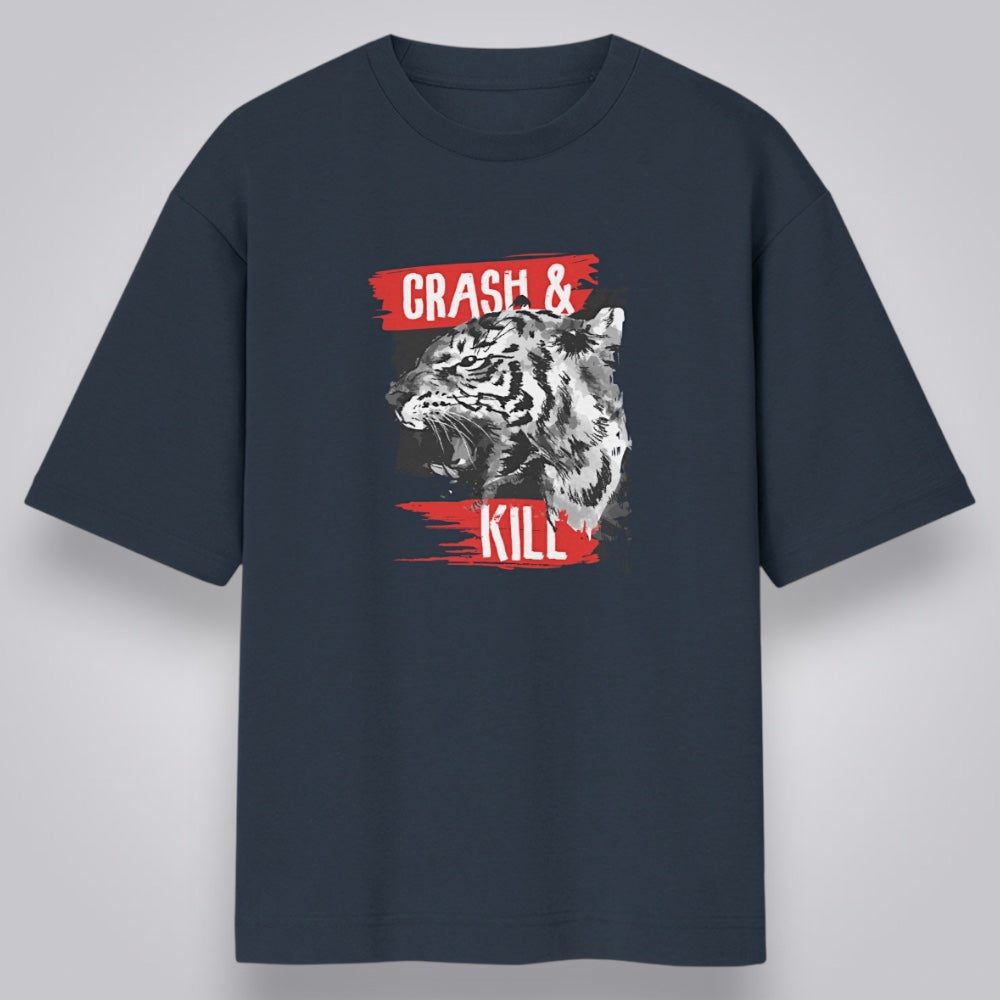 Crash & Kill Men's Loose Fit Standard T-Shirt