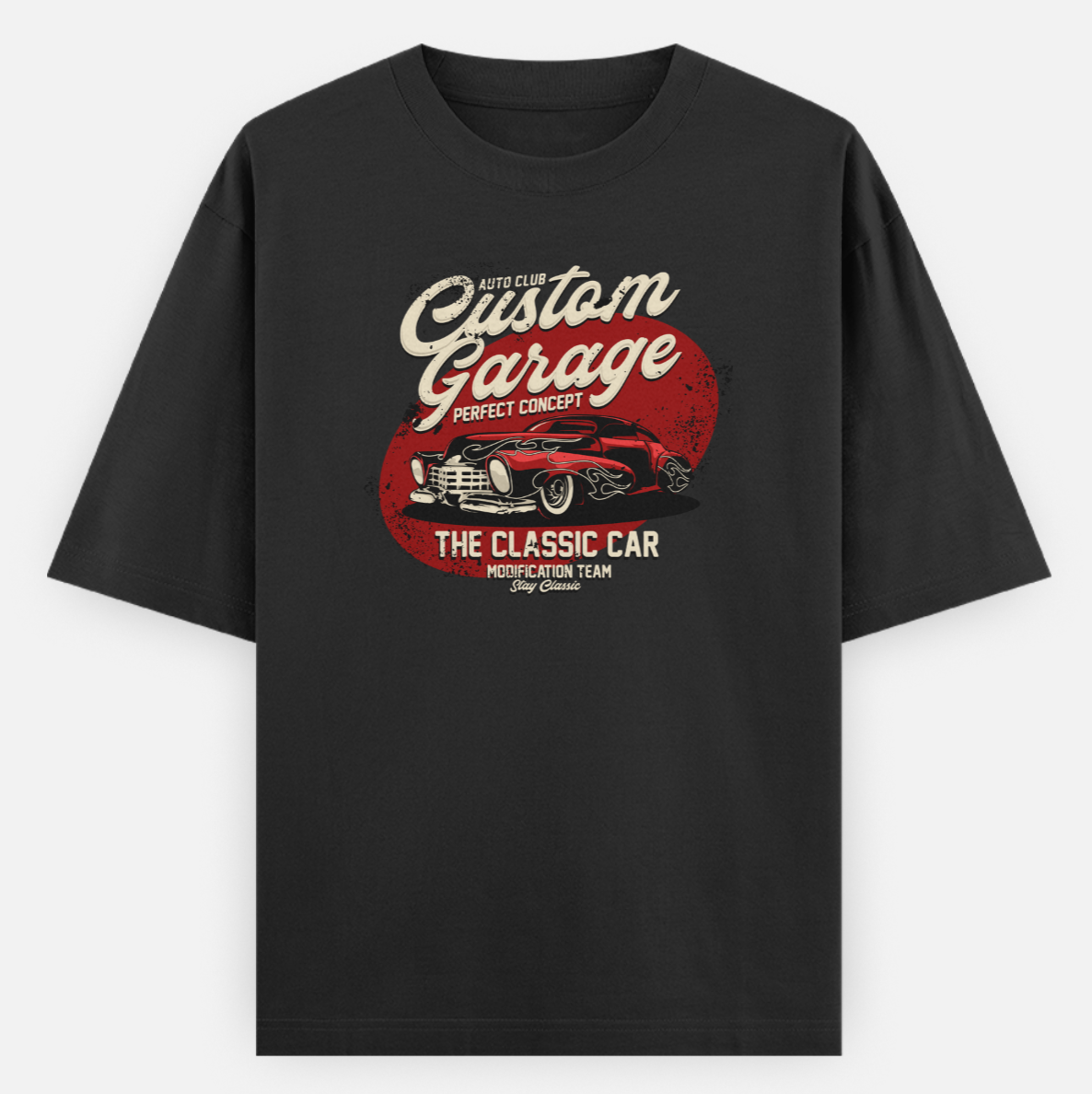 Custom Garage The Classic Car Men's Loose Fit Classic T-Shirt
