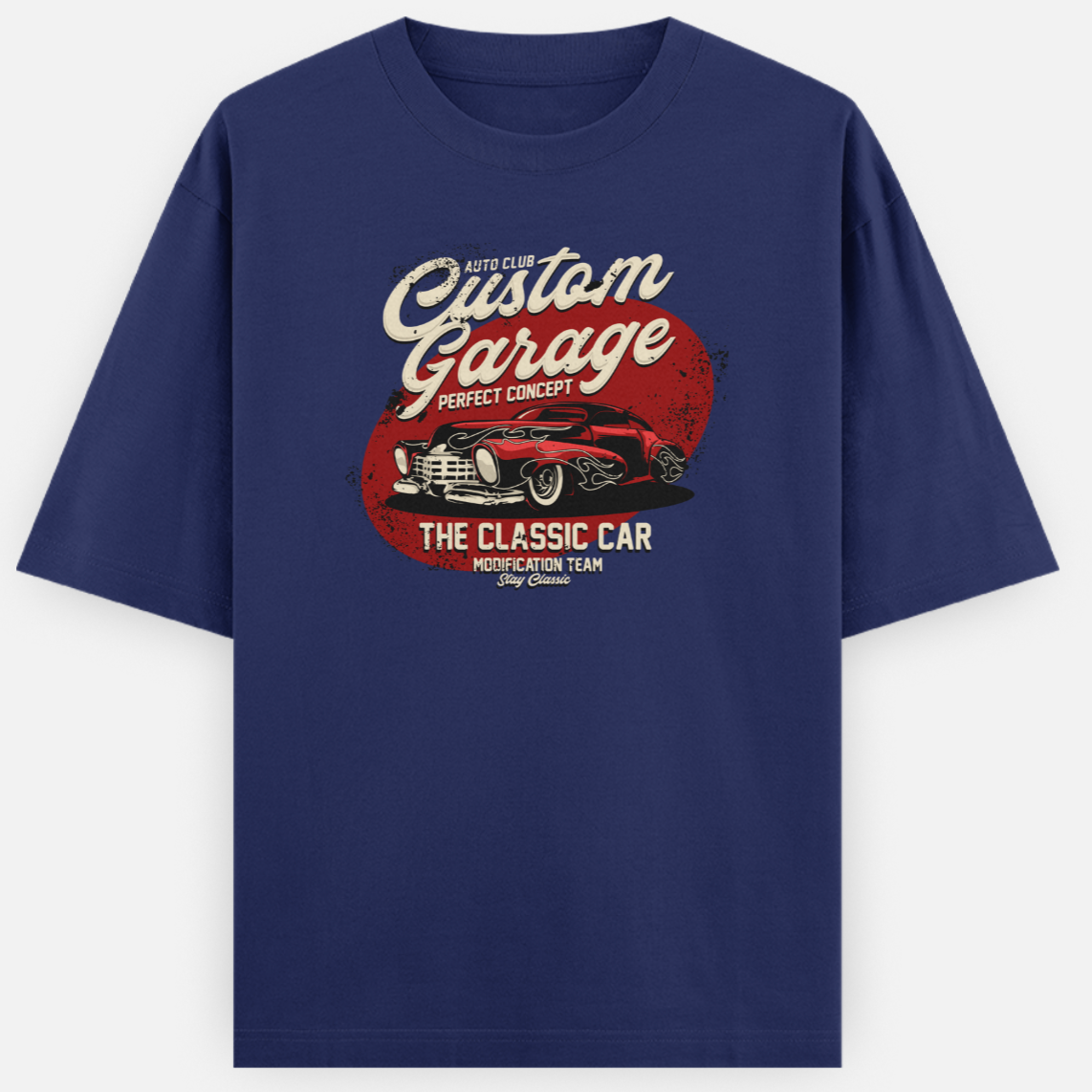 Custom Garage The Classic Car Men's Loose Fit Classic T-Shirt