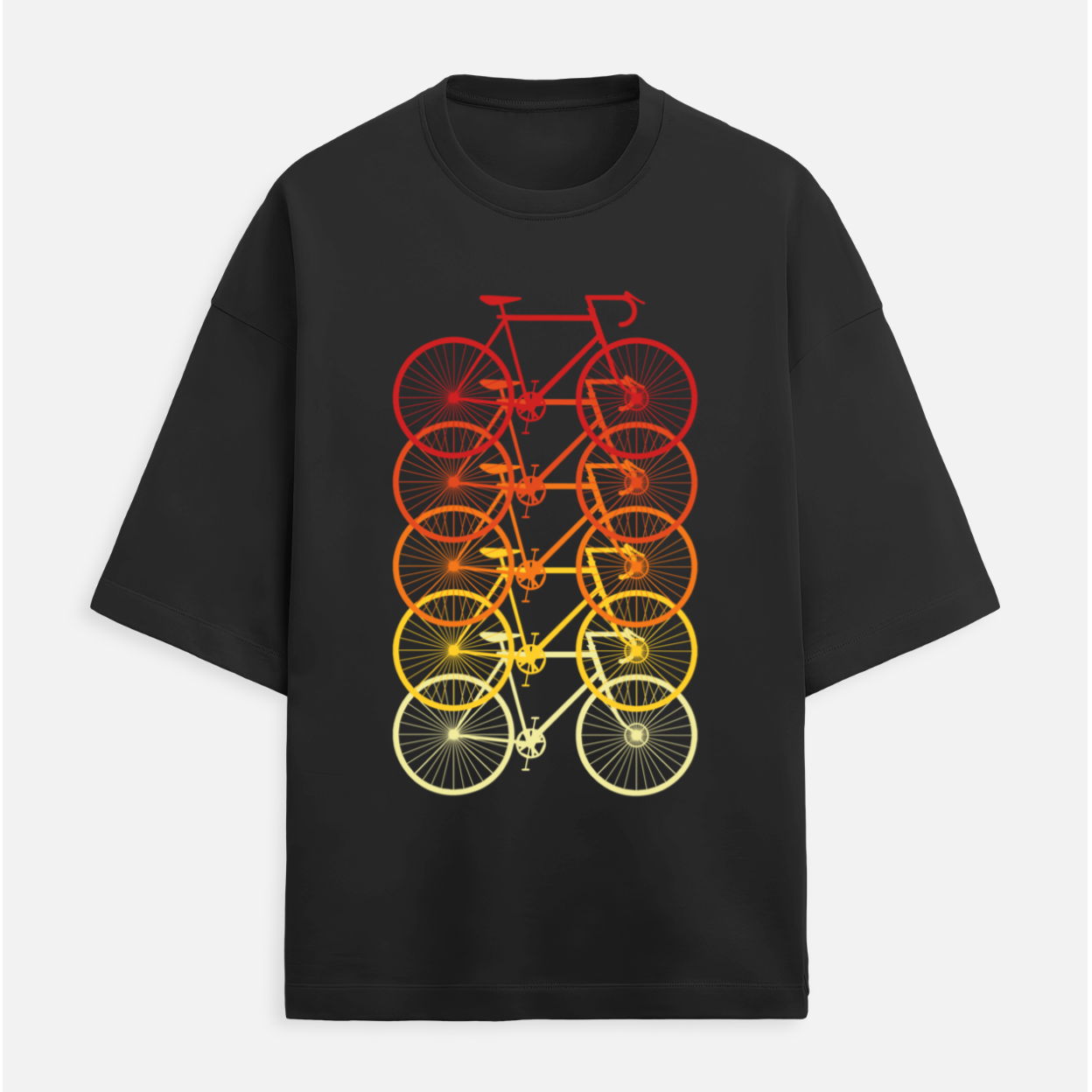 Cycles Unisex Terry Oversized Tee