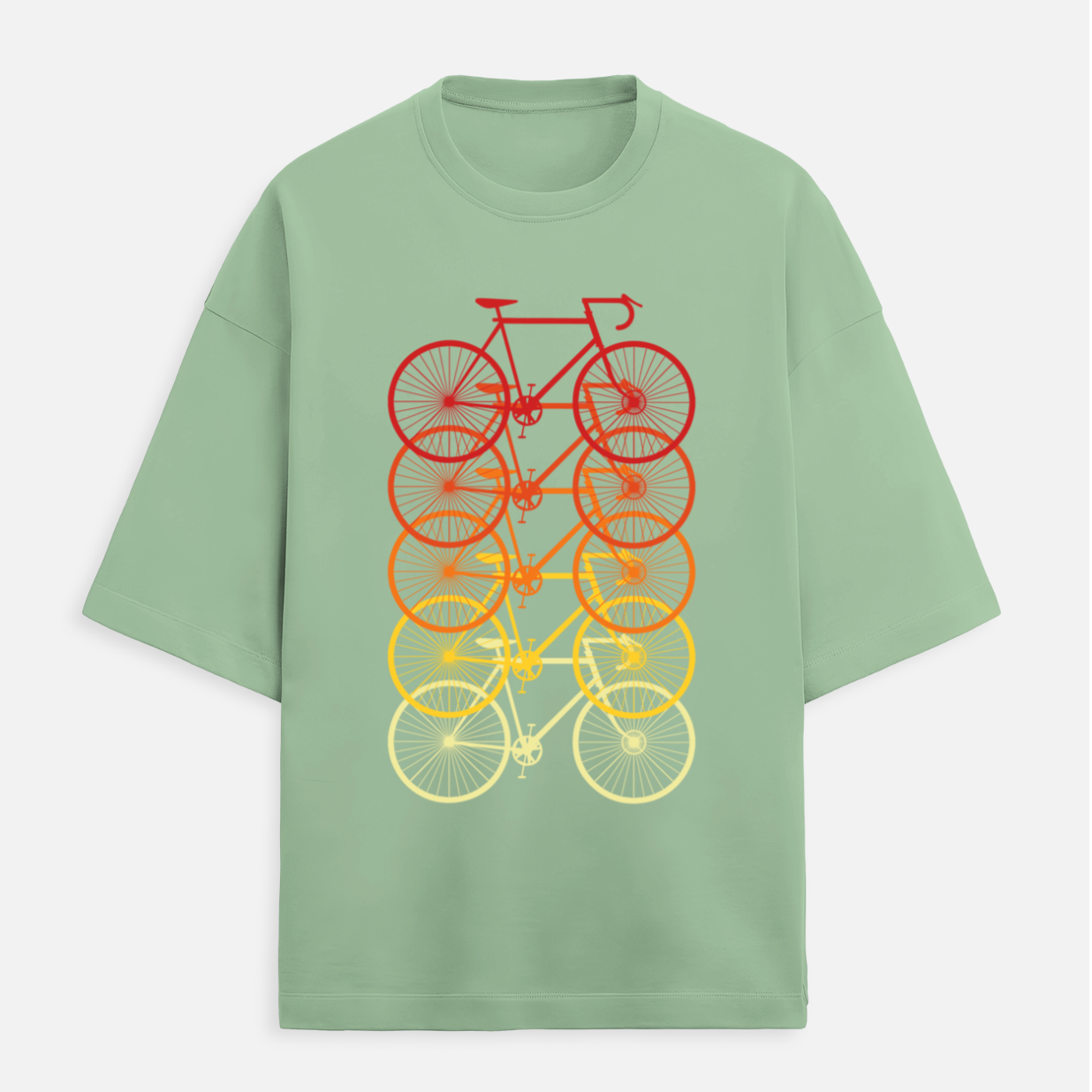 Cycles Unisex Terry Oversized Tee