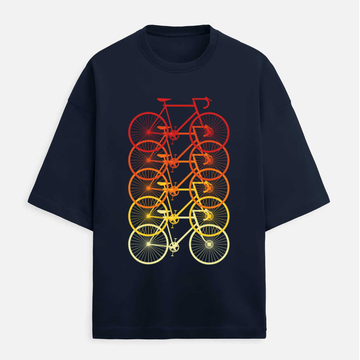 Cycles Unisex Terry Oversized Tee