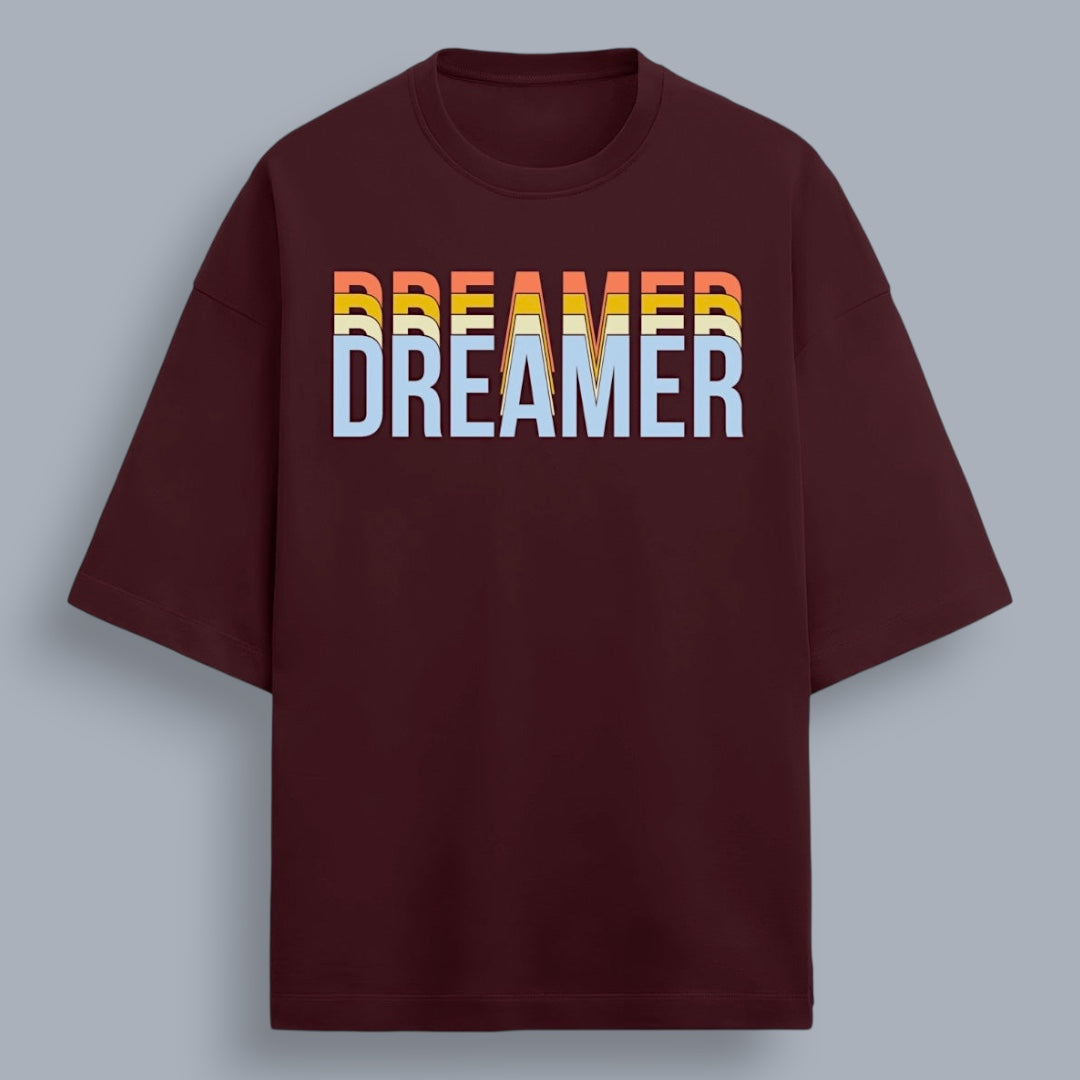 Dreamer Unisex Premium French Terry Oversized Tee