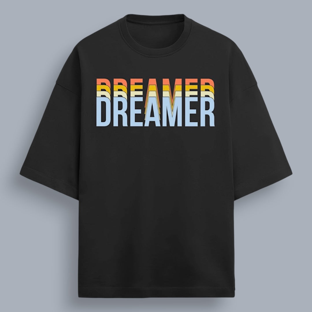 Dreamer Unisex Premium French Terry Oversized Tee
