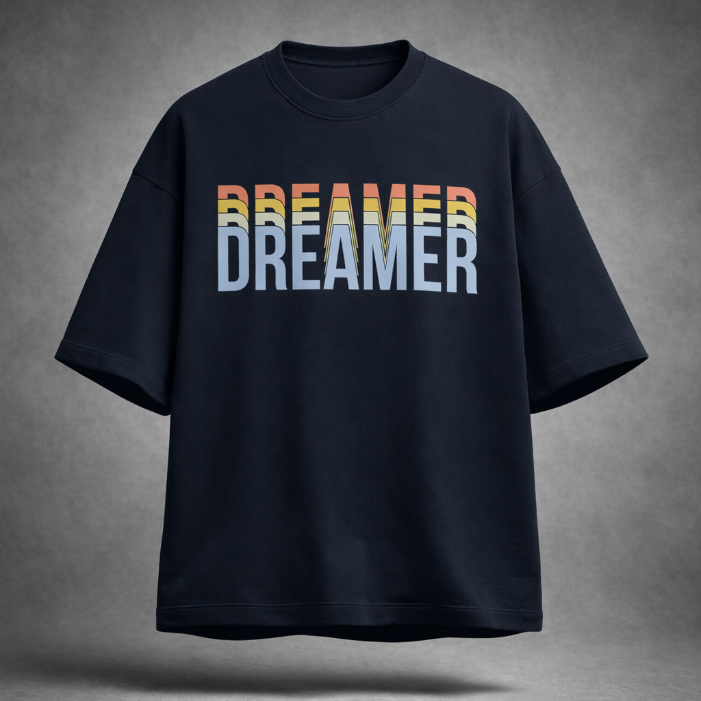 Dreamer Unisex Terry Oversized Tee