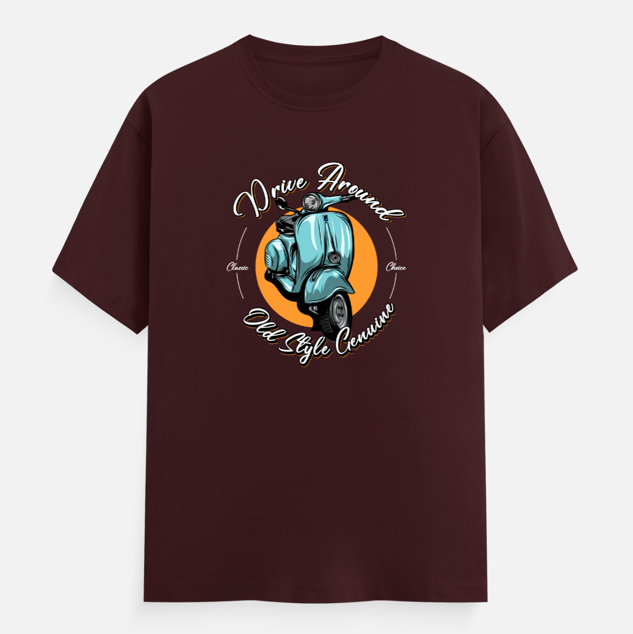 Drive Around Old Style Genuine Women's Boyfriend Fit T-Shirt