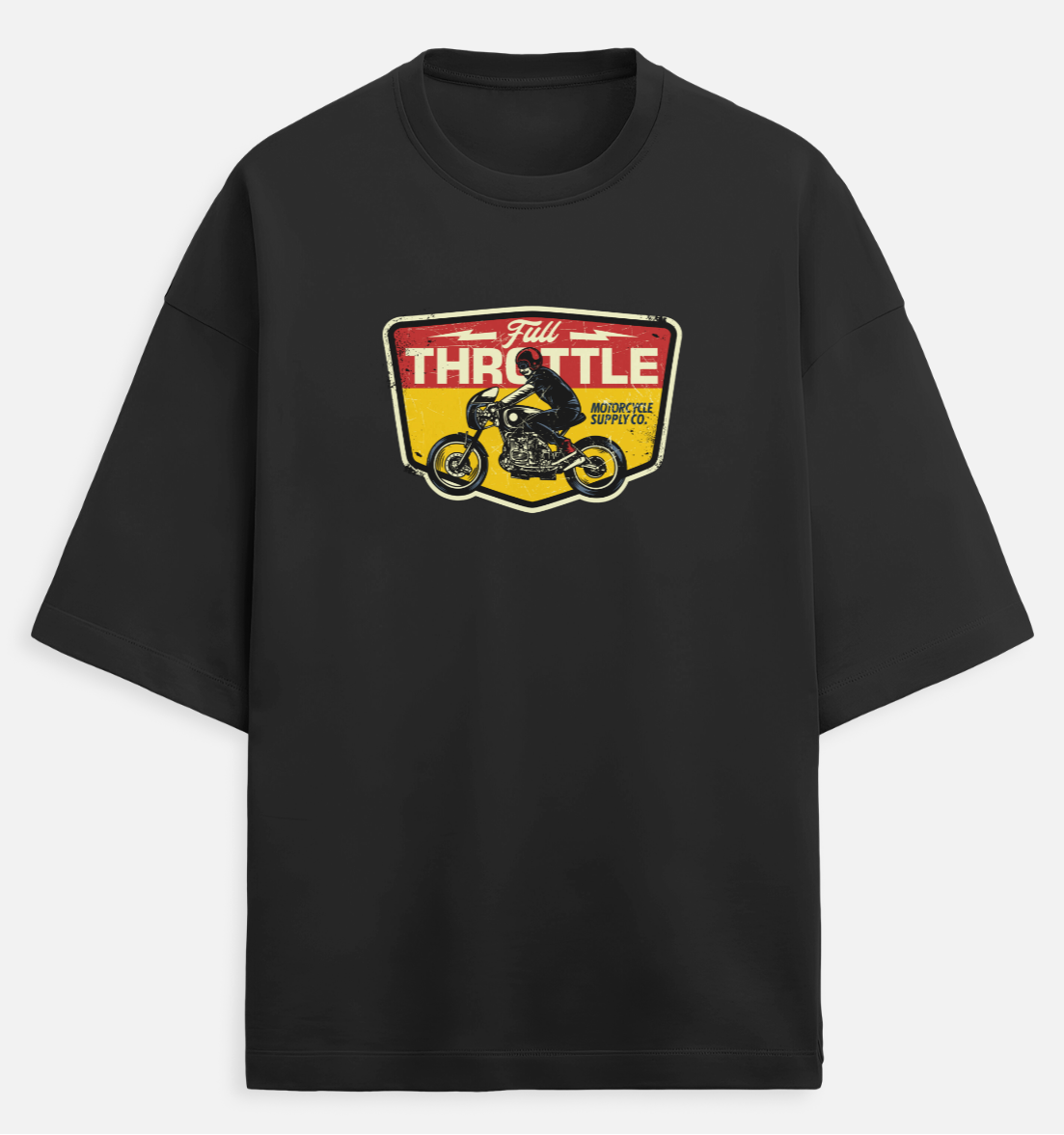 Full Throttle Unisex Terry Oversized Tee