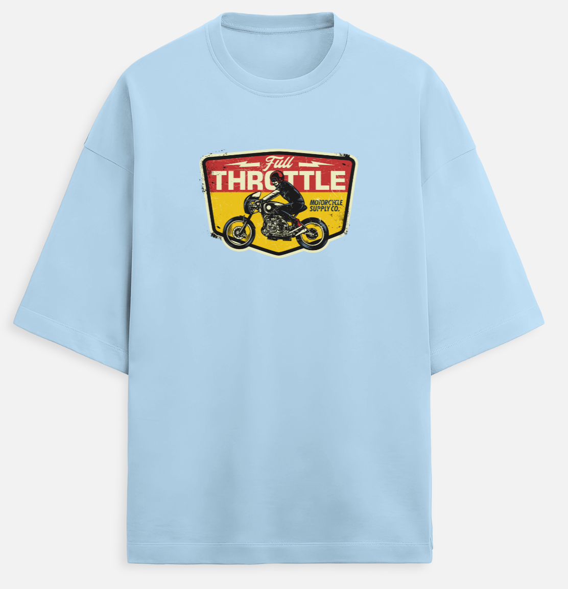 Full Throttle Unisex Terry Oversized Tee