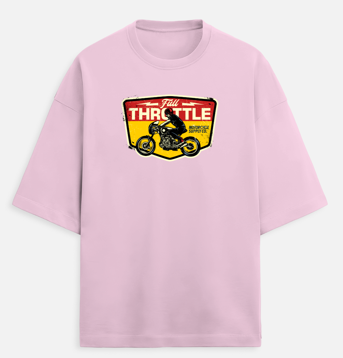 Full Throttle Unisex Terry Oversized Tee