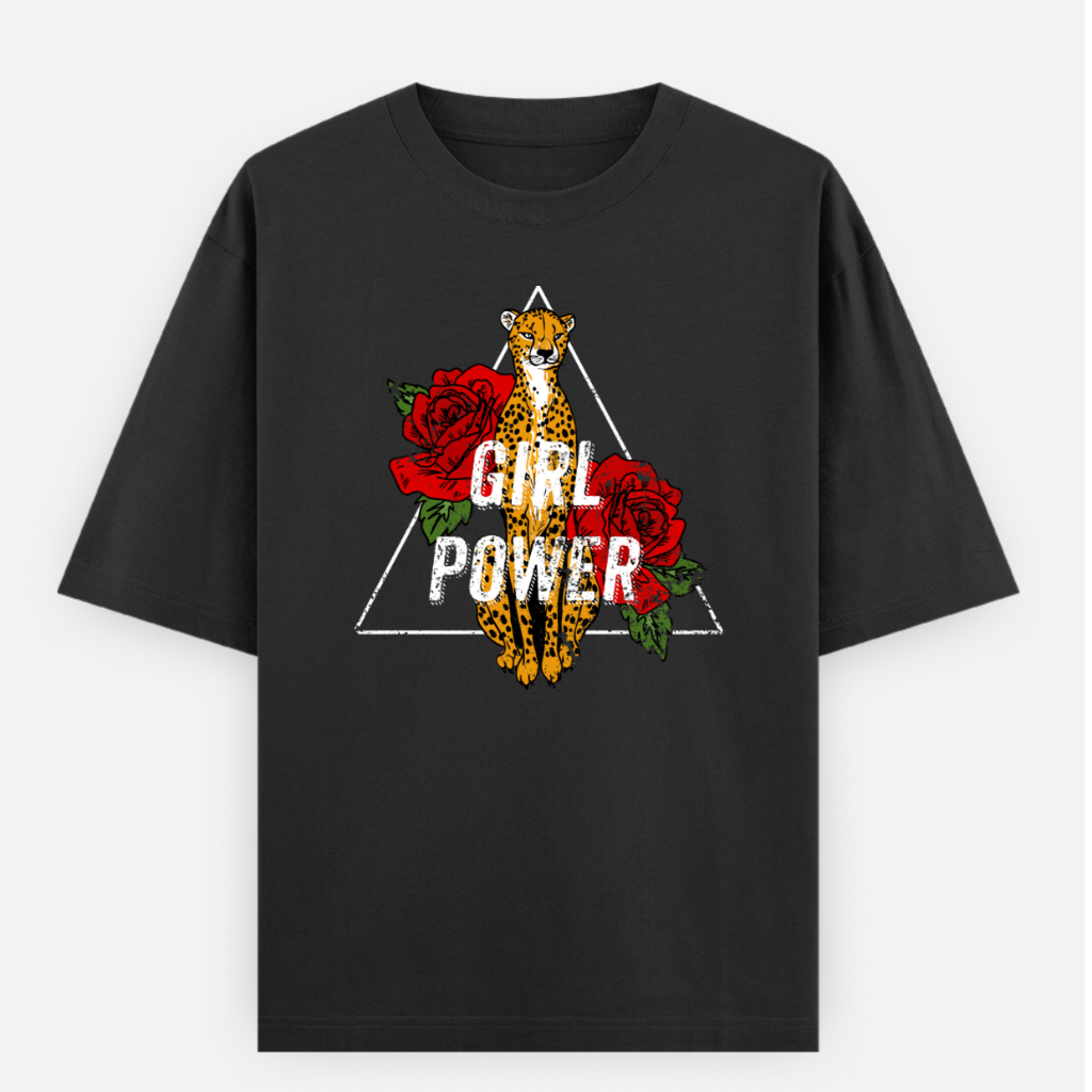 Girl Power Women's Loose Fit Classic T-Shirt