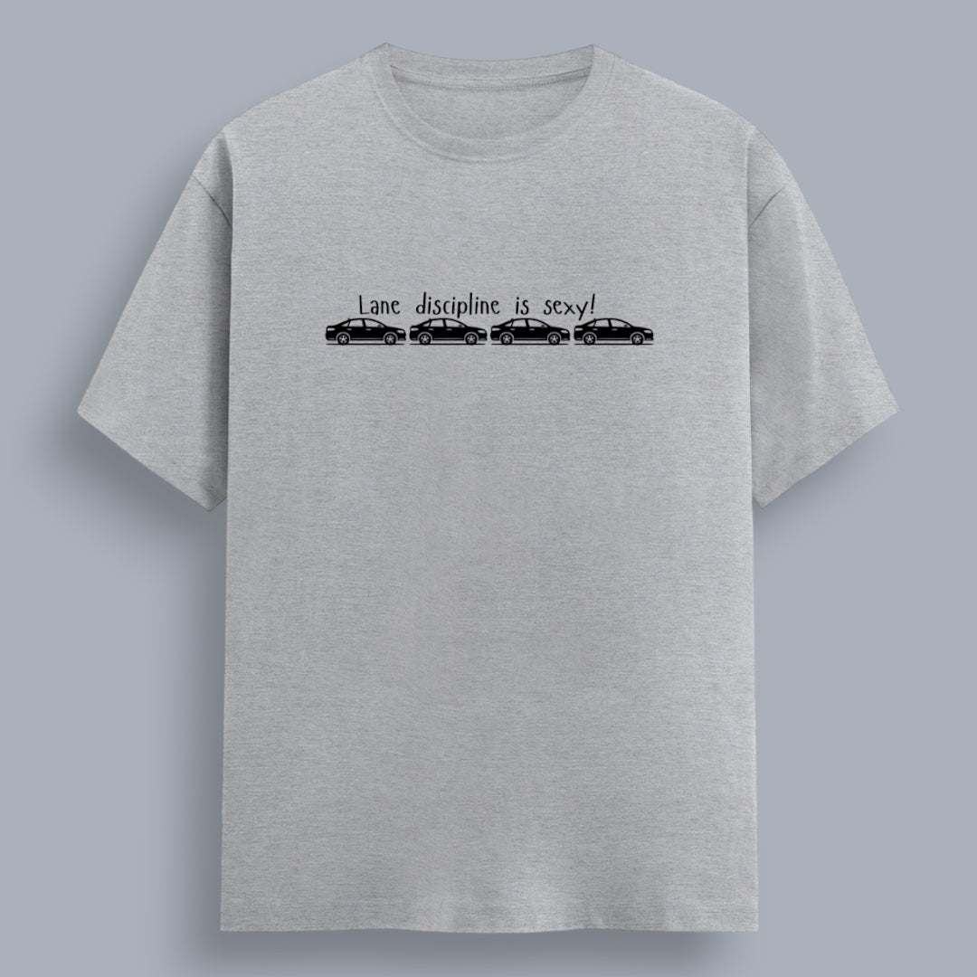 Lane Discipline Is Sexy Women's Boyfriend Fit T-Shirt