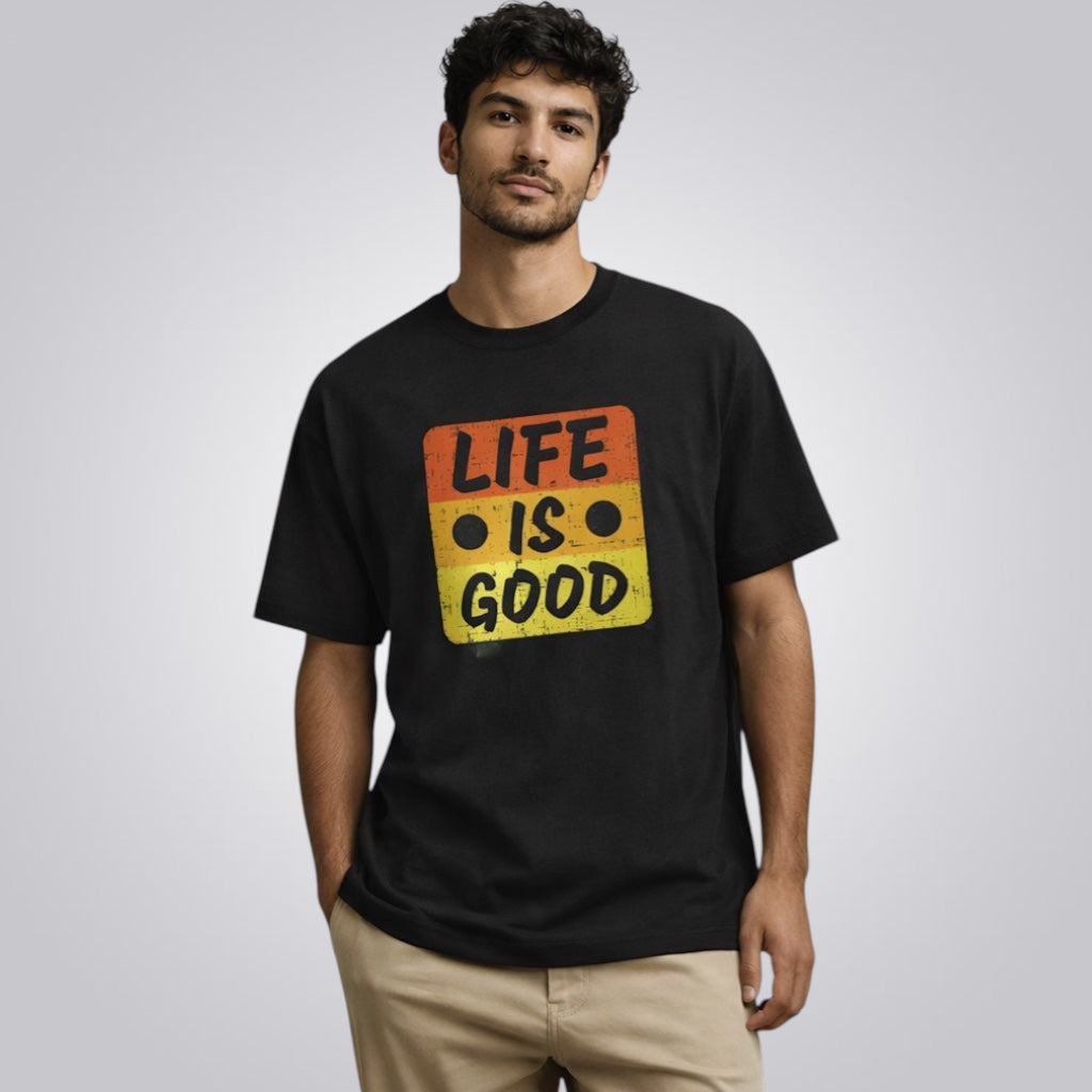 Life Is Good Men's Loose Fit Standard T-Shirt