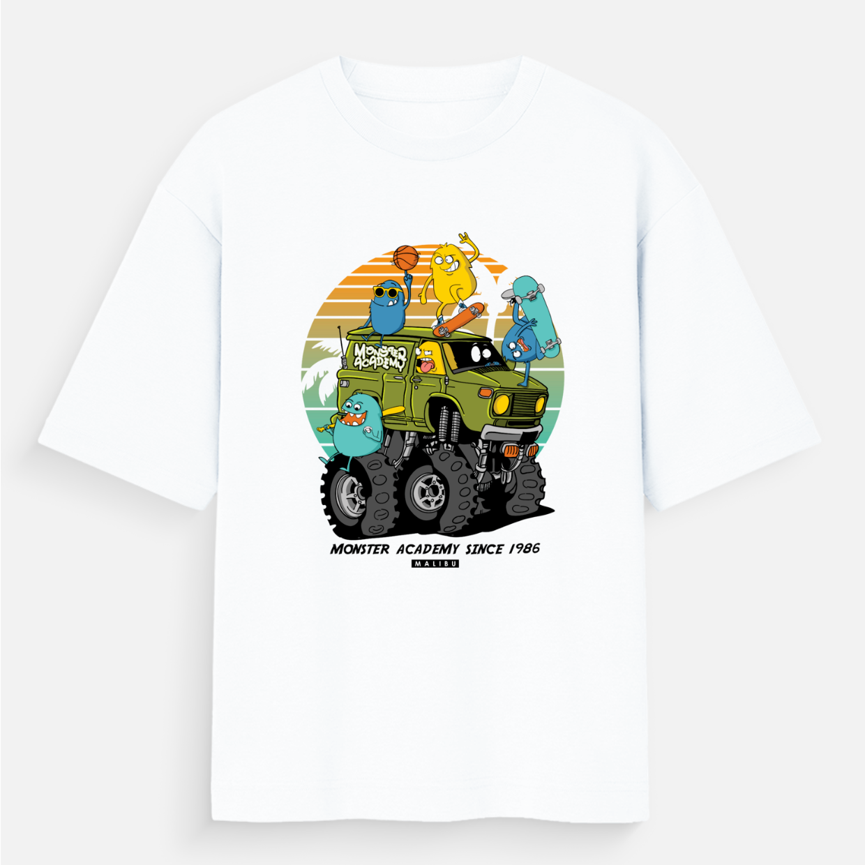 Monster Academy Since 1986 Men's Loose Fit Standard T-Shirt