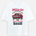 Muscle Car Ride Like The Wind Men's Loose Fit Classic T-Shirt