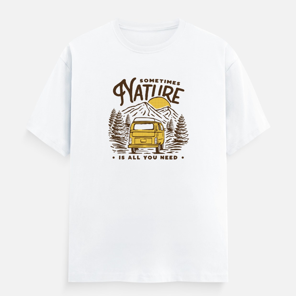 Sometimes Nature Is All You Need Women's Boyfriend Fit T-Shirt