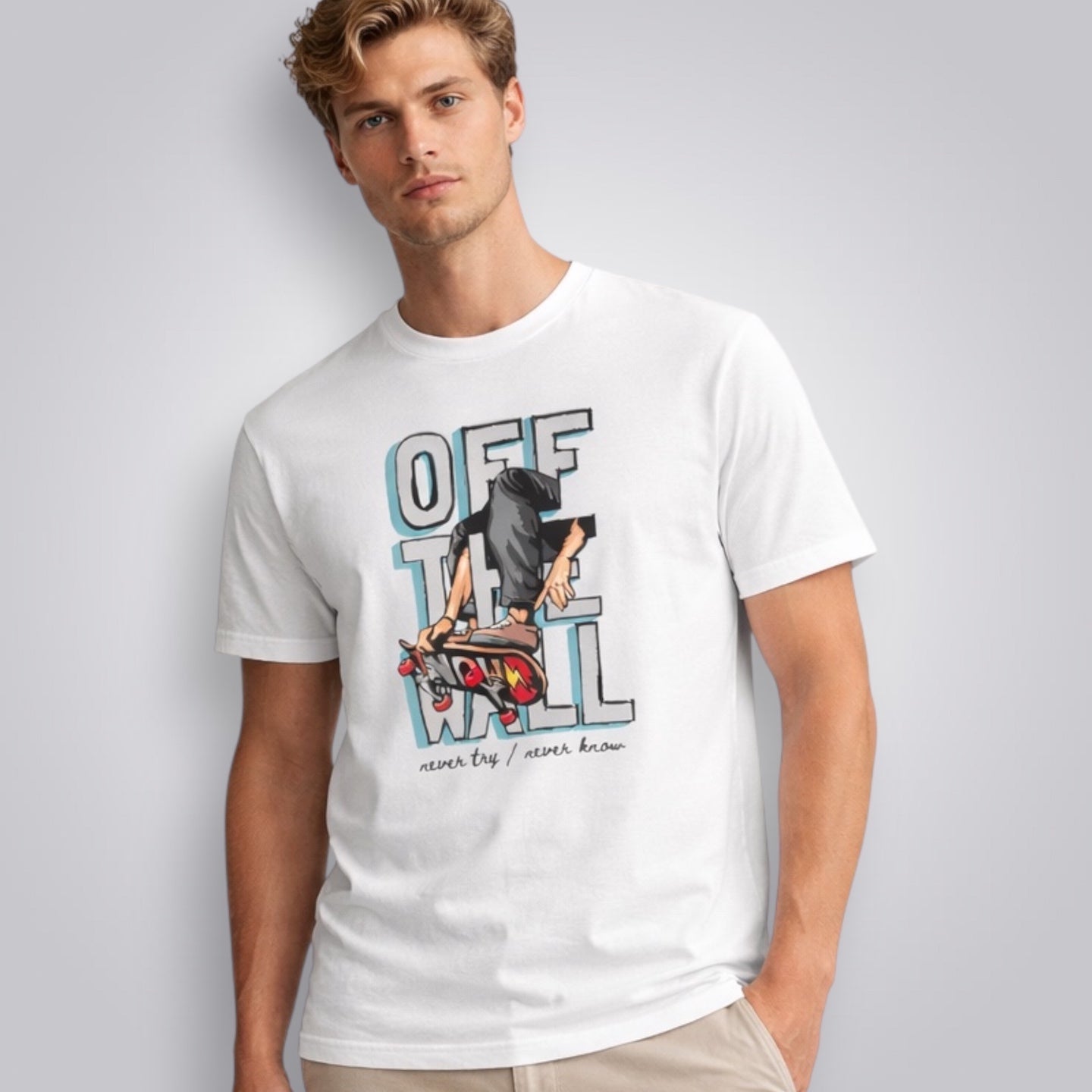 Off The Wall Men's Regular Fit T-Shirt